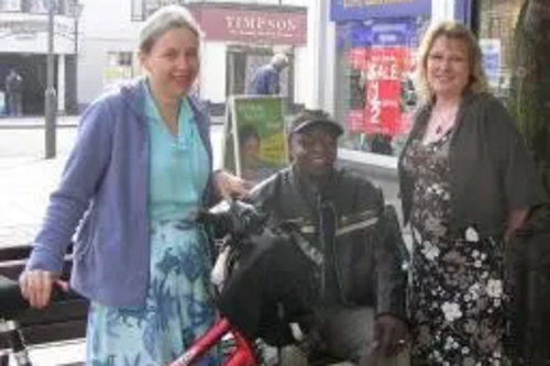 Alison, Charlie and Julia