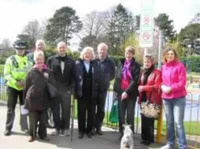 Friends and councillors support the event