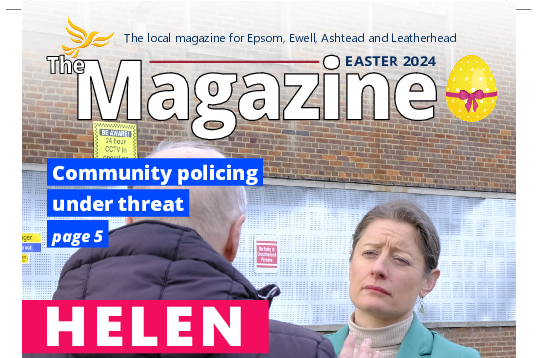 Helen Maguire's leaflet Spring 2024