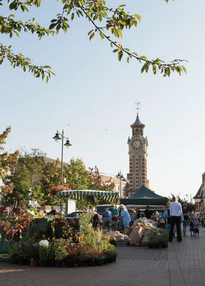 Epsom market place