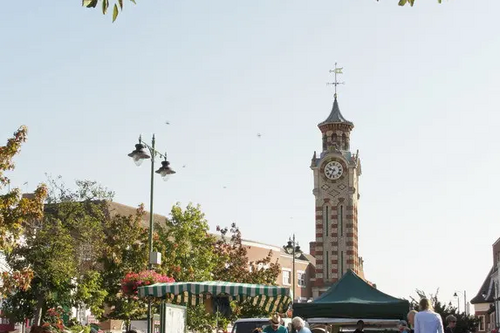 Epsom market place