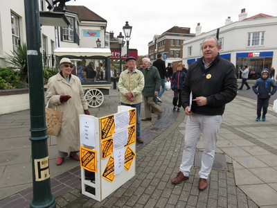 Brexit petiton stall