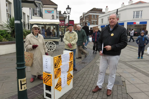 Brexit petiton stall