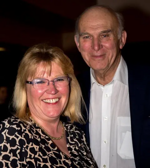 Julia Kirkland meeting Vince Cable