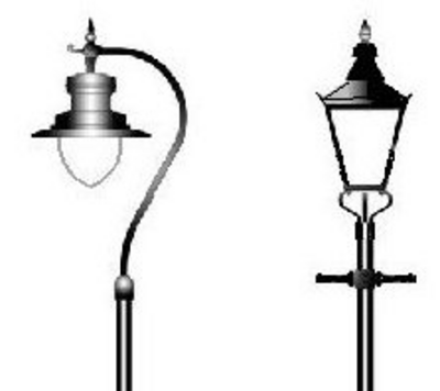 Traditional street lights