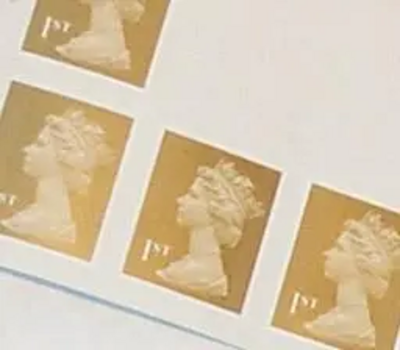 UK first class (1st) stamps