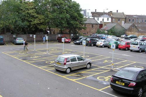 Epsom Town Hall car park